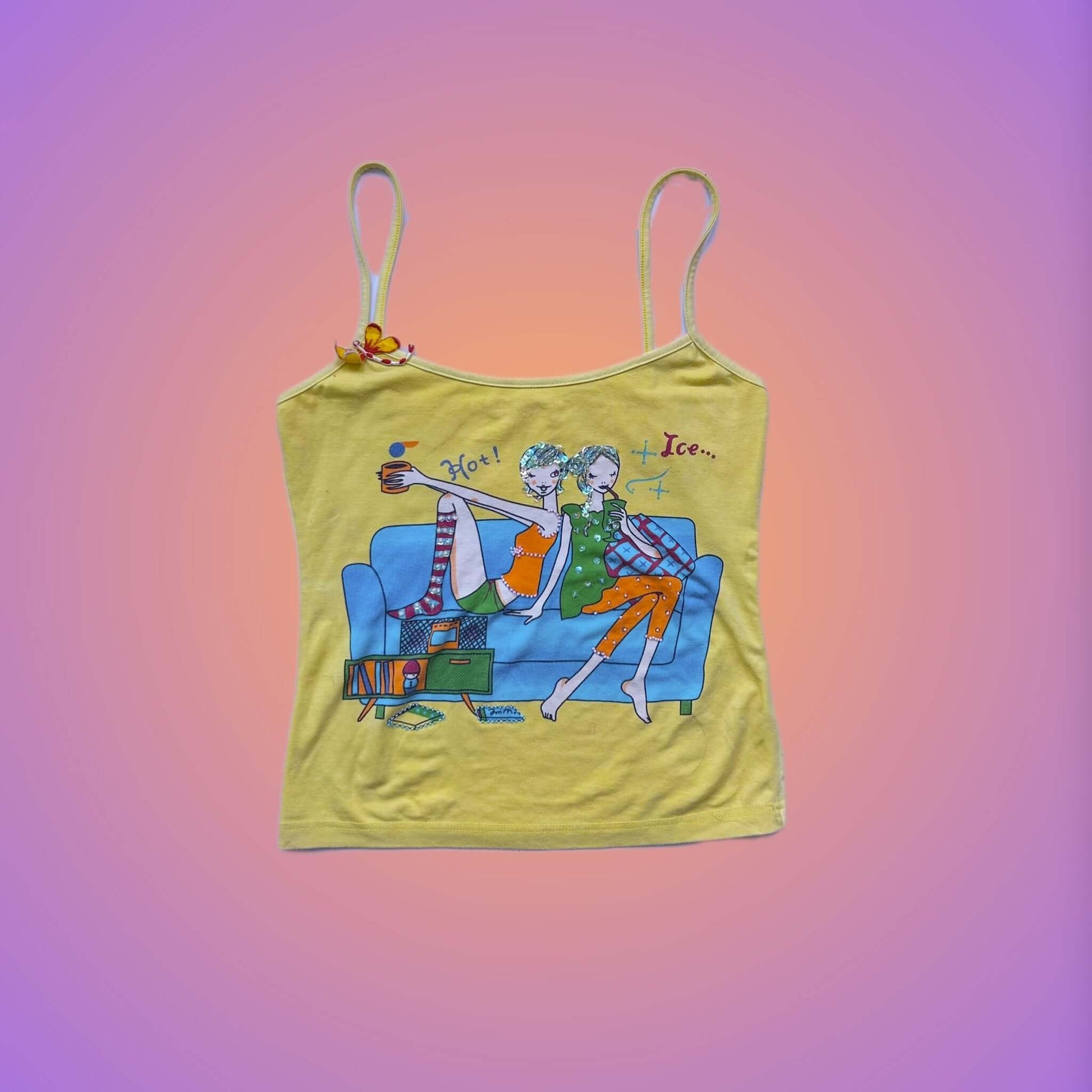 CAMI TOP M from pliswholesale - Italian & euro Y2K supplier 💚