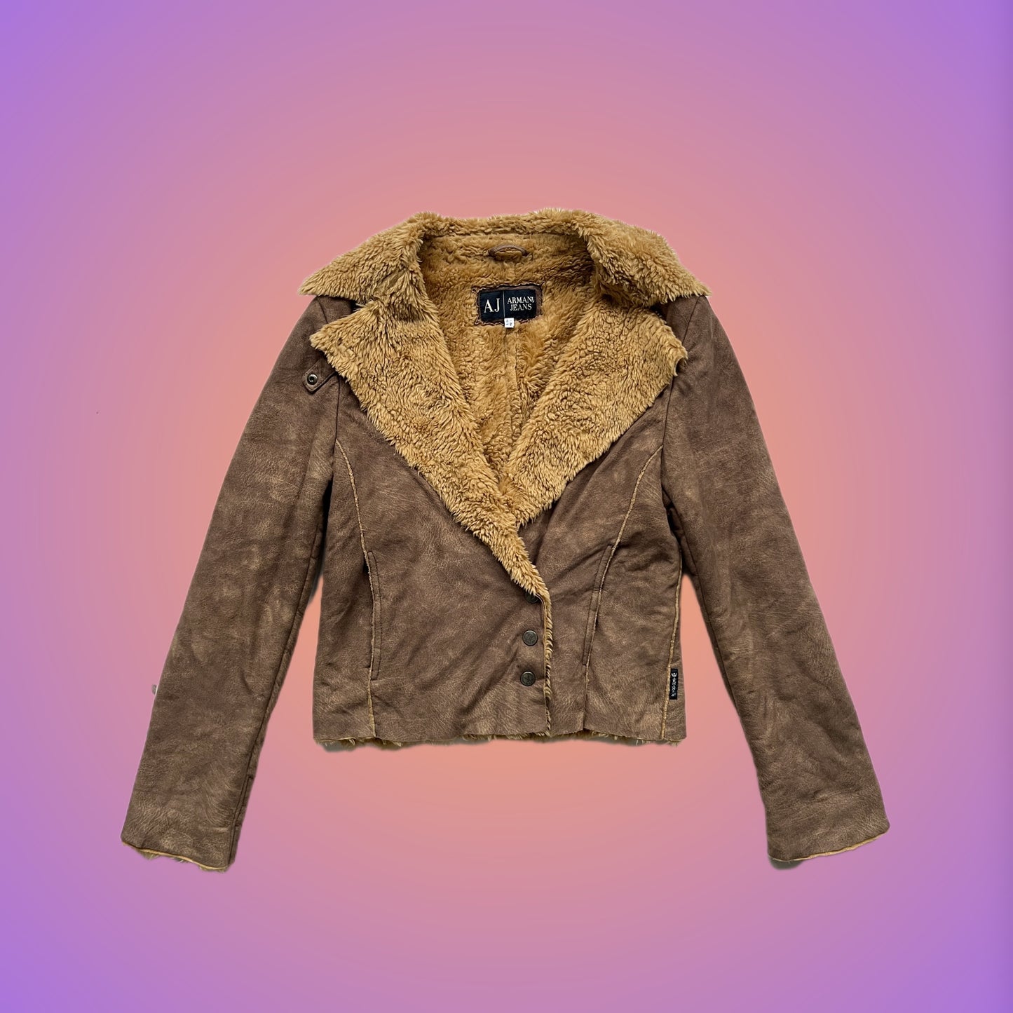 AFGHAN JACKET L ARMANI JEANS