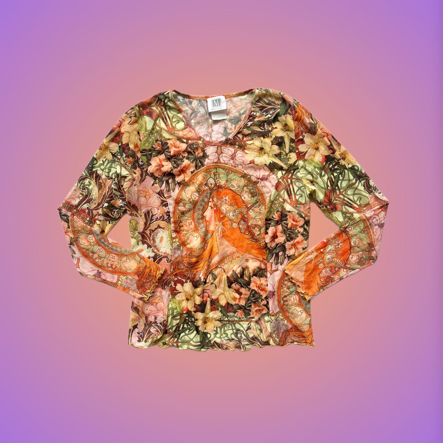 LONG SLEEVE M MESH