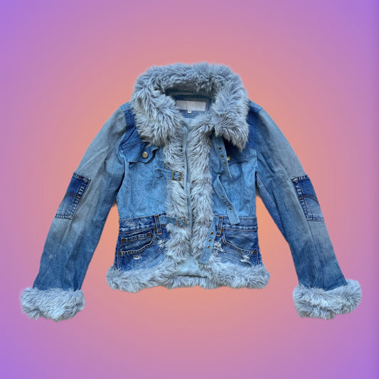 AFGHAN JACKET S/M from pliswholesale - Italian & euro Y2K supplier 💚