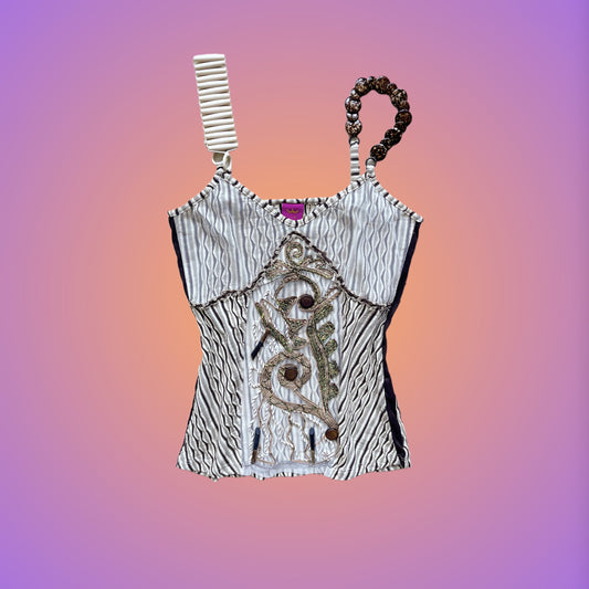 CAMI TOP M/L SAVE THE QUEEN