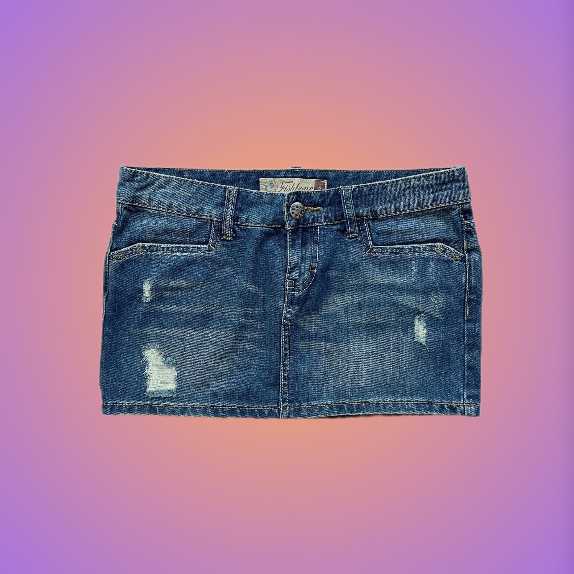 MINI SKIRT S FISHBONE – vintage Y2K wholesale | pliswholesale