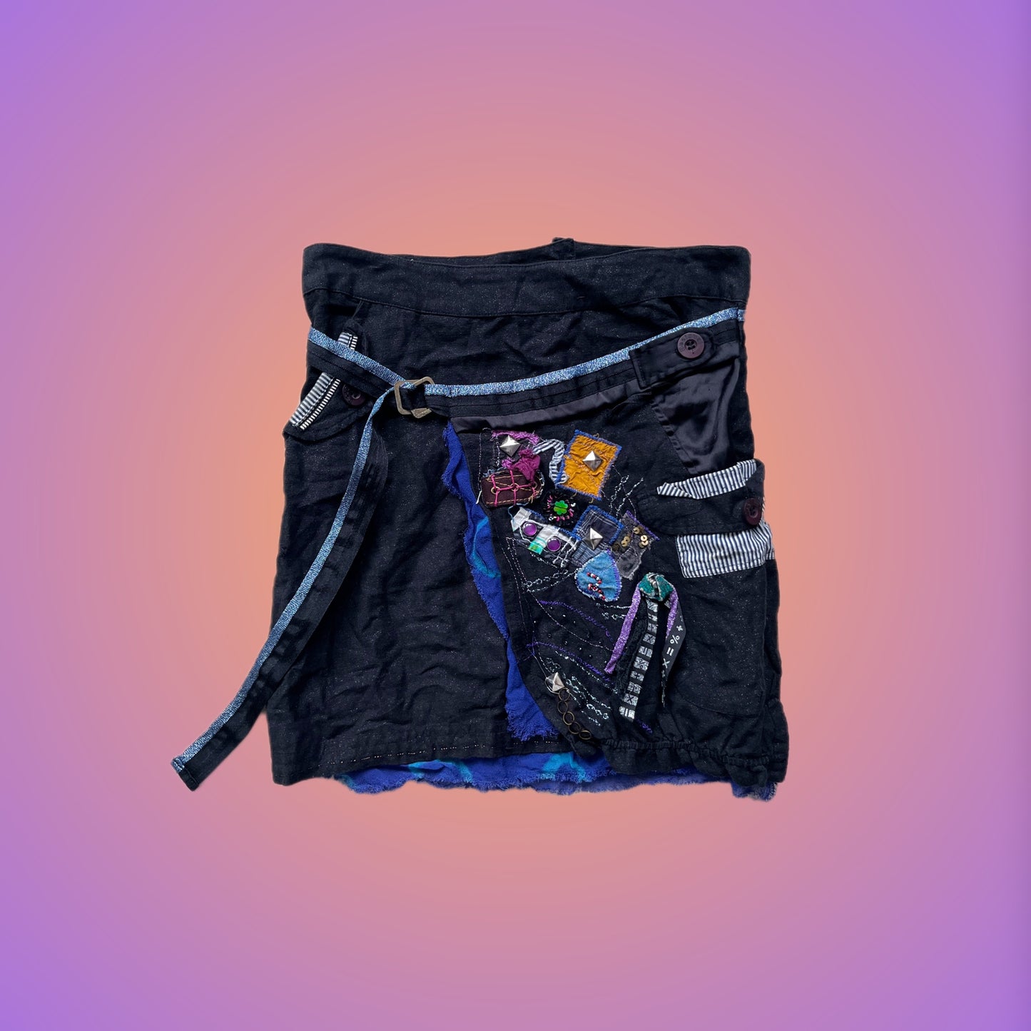 MIDI SKIRT S/M DESIGUAL from pliswholesale - Italian & euro Y2K supplier 💚