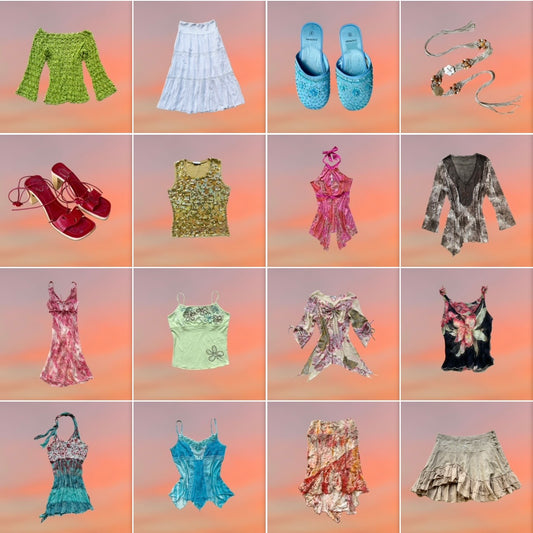 Y2K EURO SUMMER BUNDLE x44 PCS