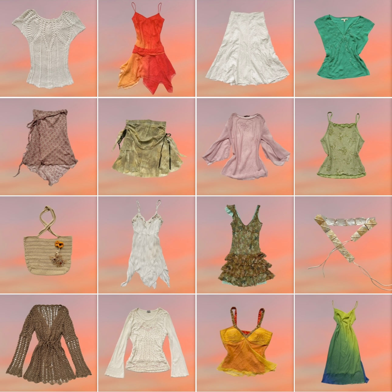 Y2K EURO SUMMER BUNDLE x42 PCS