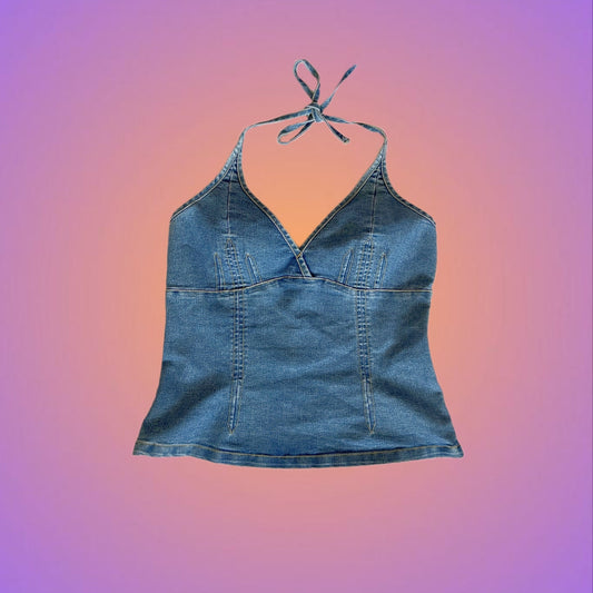 HALTER TOP M – vintage Y2K wholesale | pliswholesale