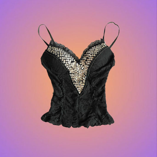 CAMI TOP S/M from pliswholesale - Italian & euro Y2K supplier 💚